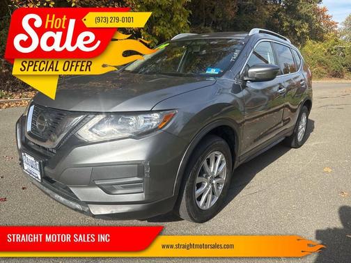 Gray 2018 Nissan Rogue SV