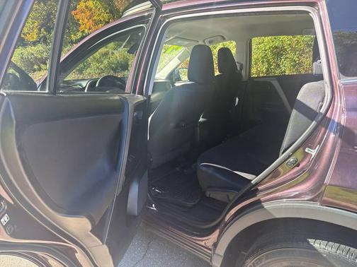 Burgundy 2017 Toyota RAV4 LE