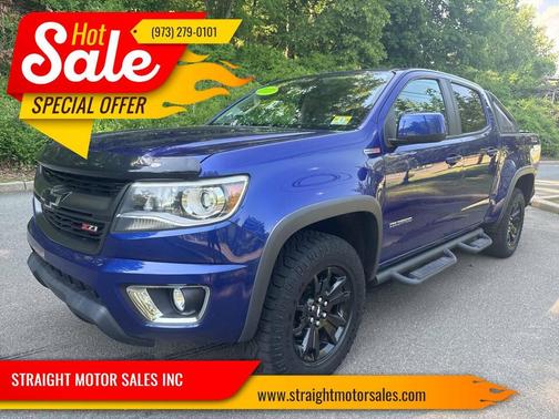 Blue 2017 Chevrolet Colorado Z71