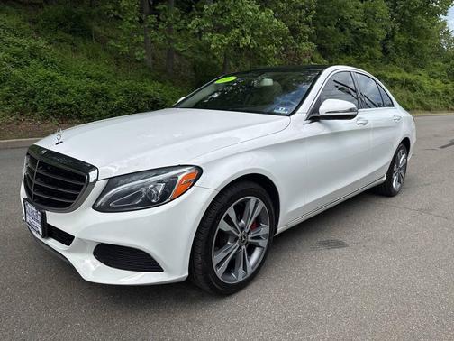 White 2017 Mercedes-Benz C-Class C 300 4MATIC
