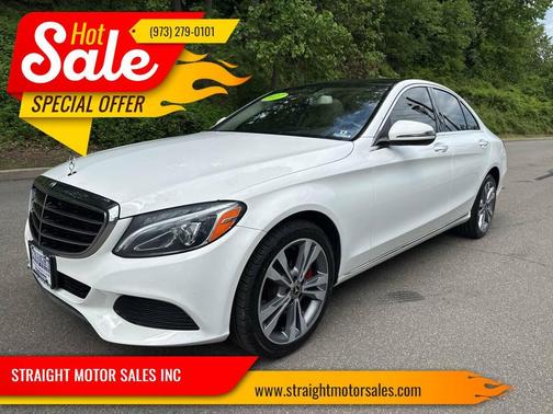 White 2017 Mercedes-Benz C-Class C 300 4MATIC
