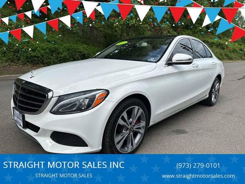 White 2017 Mercedes-Benz C-Class C 300 4MATIC