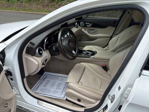White 2017 Mercedes-Benz C-Class C 300 4MATIC