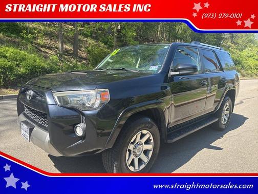 Black 2015 Toyota 4Runner Trail