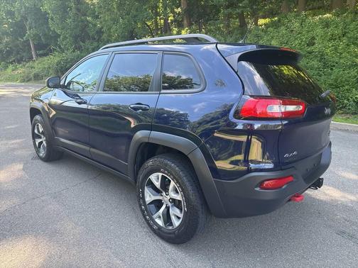 Blue 2014 Jeep Cherokee Trailhawk