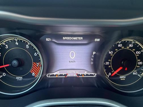 Blue 2014 Jeep Cherokee Trailhawk