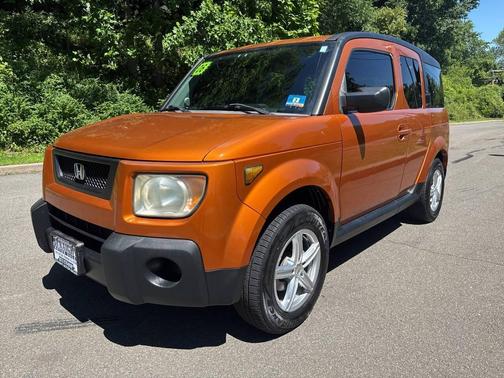 Orange 2006 Honda Element EX P AWD 4dr SUV 4A