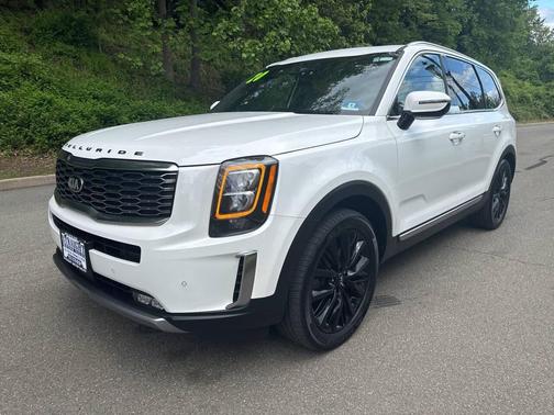 White 2020 Kia Telluride SX AWD 4dr SUV