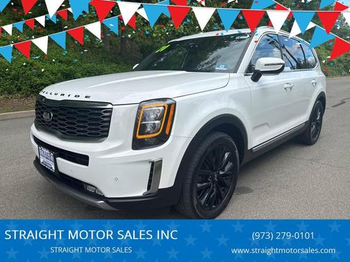 White 2020 Kia Telluride SX AWD 4dr SUV