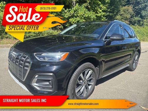 Black 2021 Audi Q5 45 Premium Plus