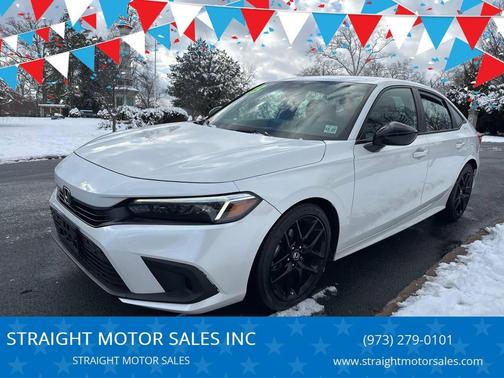 White 2023 Honda Civic Sport