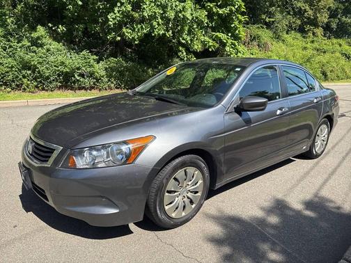 Gray 2009 Honda Accord LX 4dr Sedan 5A