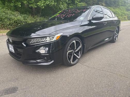 Black 2021 Honda Accord Sport 2.0T