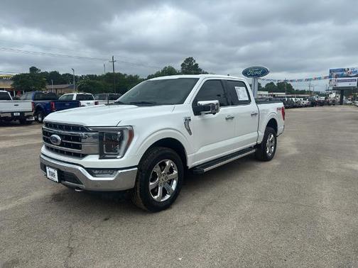 STAR WHITE METALLIC TRICOAT 2023 Ford F-150 LARIAT