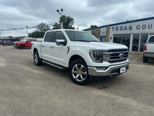 STAR WHITE METALLIC TRICOAT 2023 Ford F-150 LARIAT