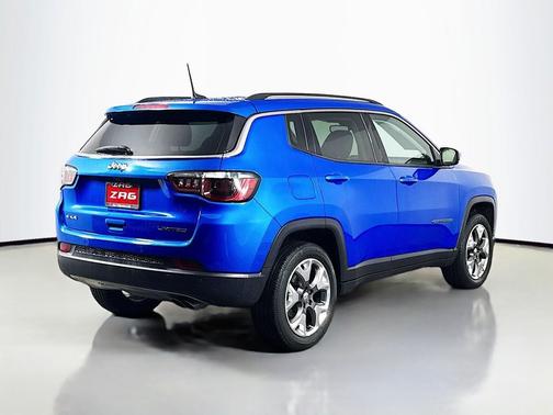 Laser Blue Pearlcoat 2021 Jeep Compass Limited
