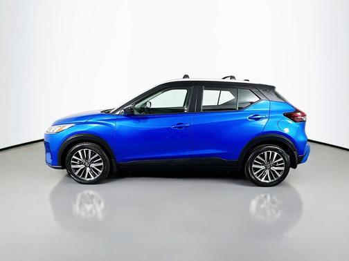 Blue 2021 Nissan Kicks SV