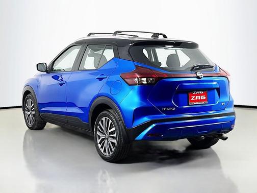 Blue 2021 Nissan Kicks SV