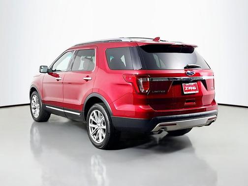 Red 2017 Ford Explorer Limited