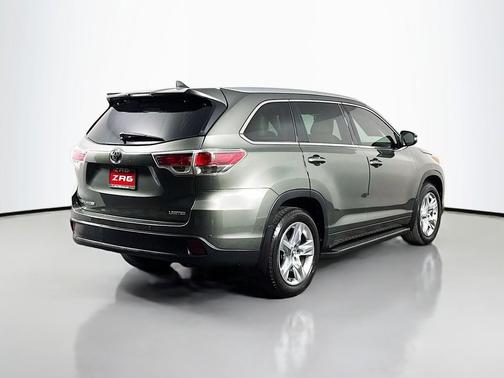 Alumina Jade Metallic 2016 Toyota Highlander Limited
