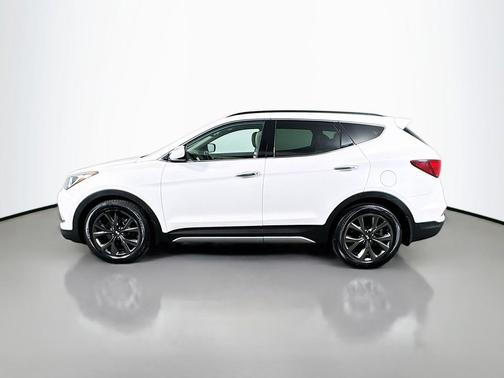 Frost White Pearl 2017 Hyundai Santa Fe Sport 2.0L Turbo Ultimate