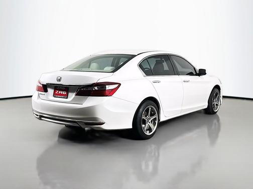 White Orchid Pearl 2017 Honda Accord LX
