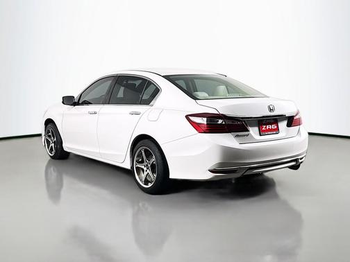 White Orchid Pearl 2017 Honda Accord LX