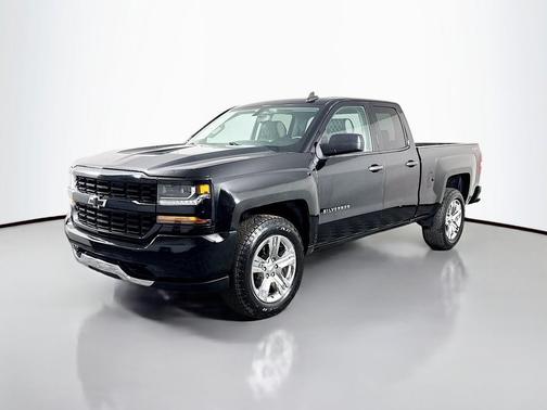 Black 2018 Chevrolet Silverado 1500 Custom
