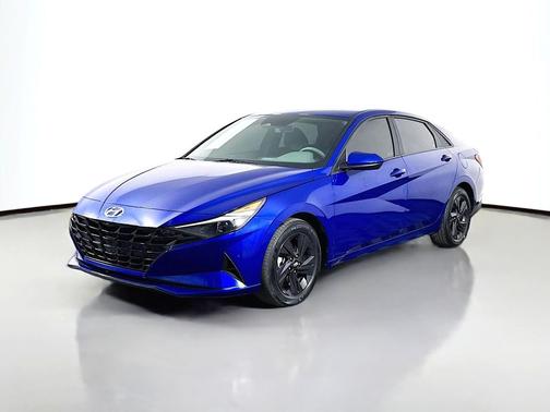 Intense Blue 2021 Hyundai ELANTRA SEL