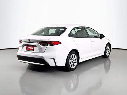White 2021 Toyota Corolla LE