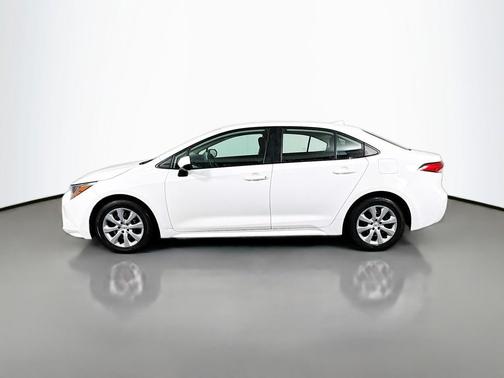 White 2021 Toyota Corolla LE