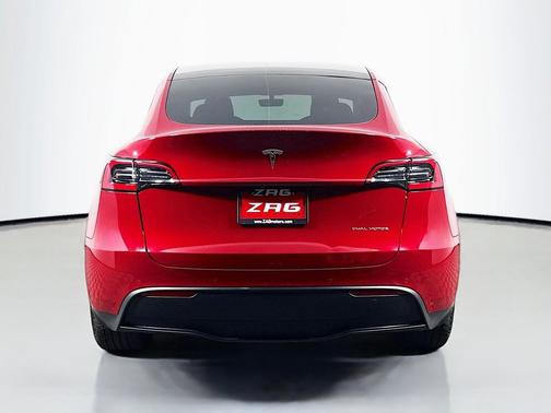 Red Multi-Coat 2021 Tesla Model Y Long Range Dual Motor All-Wheel Drive