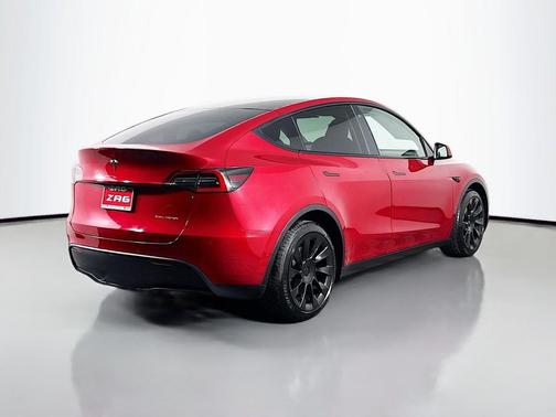 Red Multi-Coat 2021 Tesla Model Y Long Range Dual Motor All-Wheel Drive