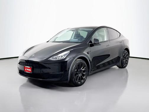 Solid Black 2021 Tesla Model Y Long Range Dual Motor All-Wheel Drive