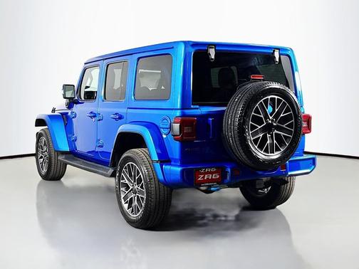 Hydro Blue Pearlcoat 2023 Jeep Wrangler 4xe Sahara High Altitude