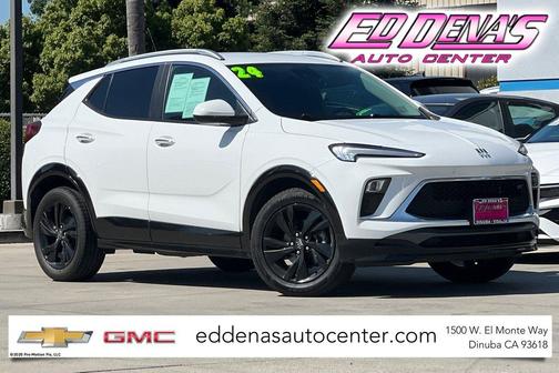 Summit White 2024 Buick Encore GX Sport Touring