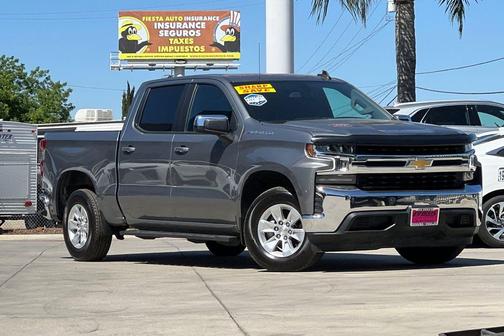 Satin Steel Metallic 2021 Chevrolet Silverado 1500 LT