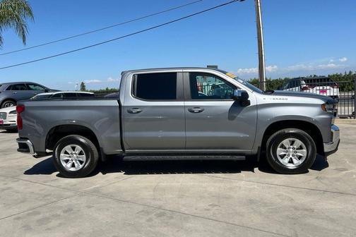 Satin Steel Metallic 2021 Chevrolet Silverado 1500 LT