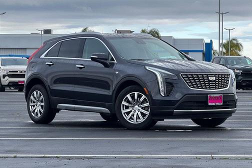 Galactic Gray Metallic 2023 Cadillac XT4 Premium Luxury