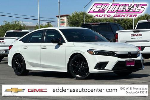 Platinum White Pearl 2022 Honda Civic Sport