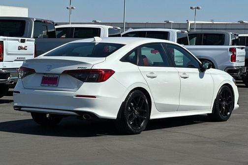 Platinum White Pearl 2022 Honda Civic Sport