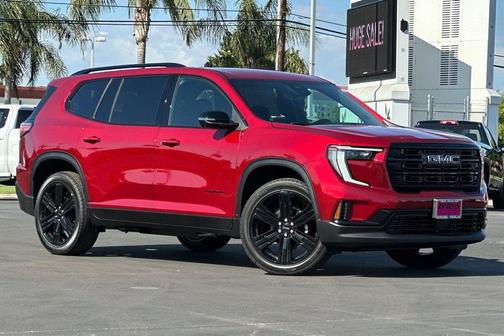 Volcanic Red Tintcoat 2026 GMC Acadia Elevation FWD