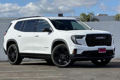 Summit White 2026 GMC Acadia Elevation AWD