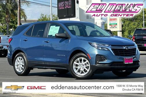 Lakeshore Blue 2024 Chevrolet Equinox LS