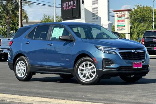 Lakeshore Blue 2024 Chevrolet Equinox LS