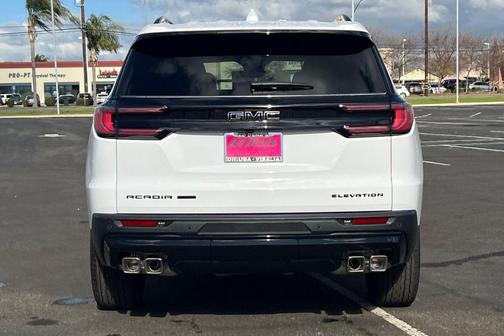 Summit White 2026 GMC Acadia Elevation AWD