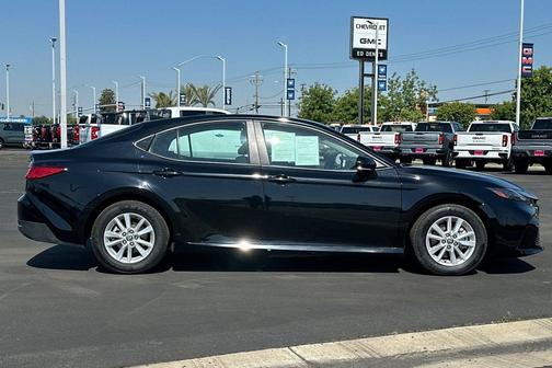 Midnight Black Metallic 2025 Toyota Camry LE