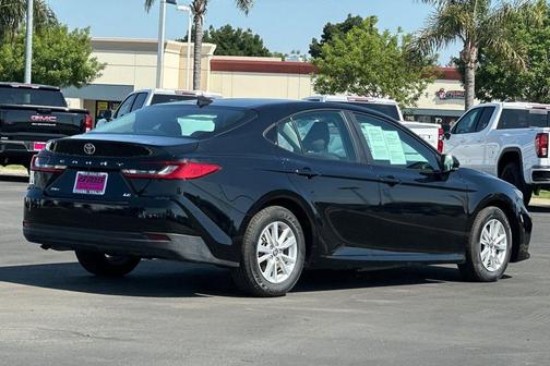 Midnight Black Metallic 2025 Toyota Camry LE