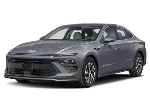 Portofino Gray 2026 Hyundai SONATA Hybrid Base