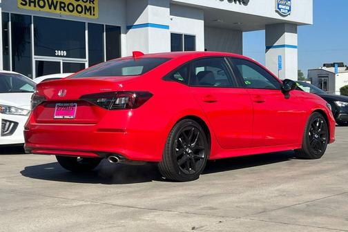 Rallye Red 2025 Honda Civic Sport